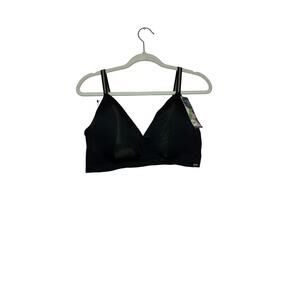 NWT Kindly black wireless bra size XXXL